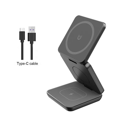 TELNOK MagStation Pro – Cargador Magnético 3 en 1